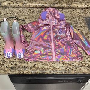 Disney Minnie mouse rain coat